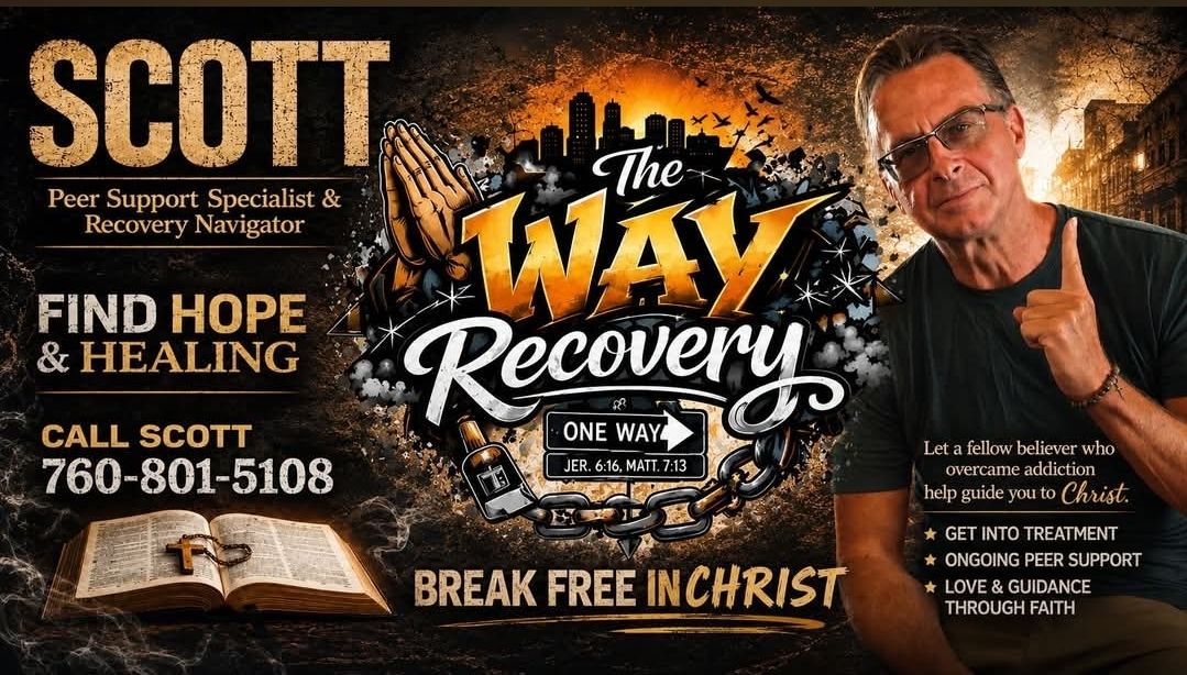 Scott of The Way Recovery – Peer Support Specialist and Recovery Navigator